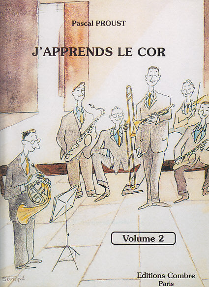 Combre Proust Pascal - J'apprends Le Cor Vol.2