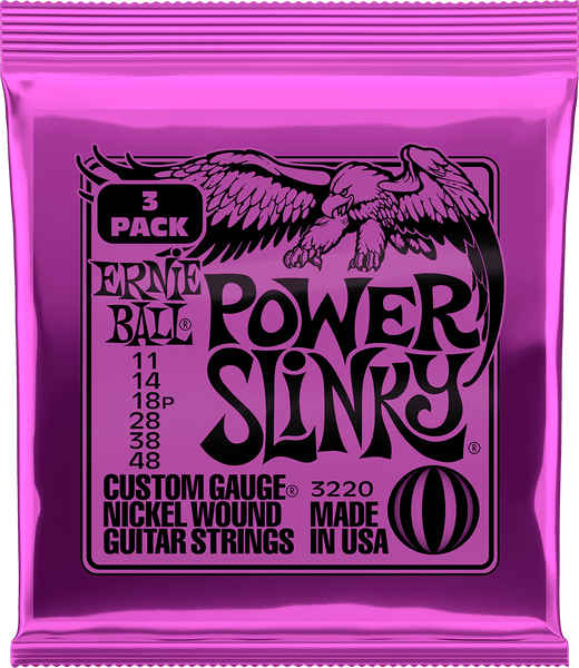 3220 Power Slinky 11-48 Embalagem de 3