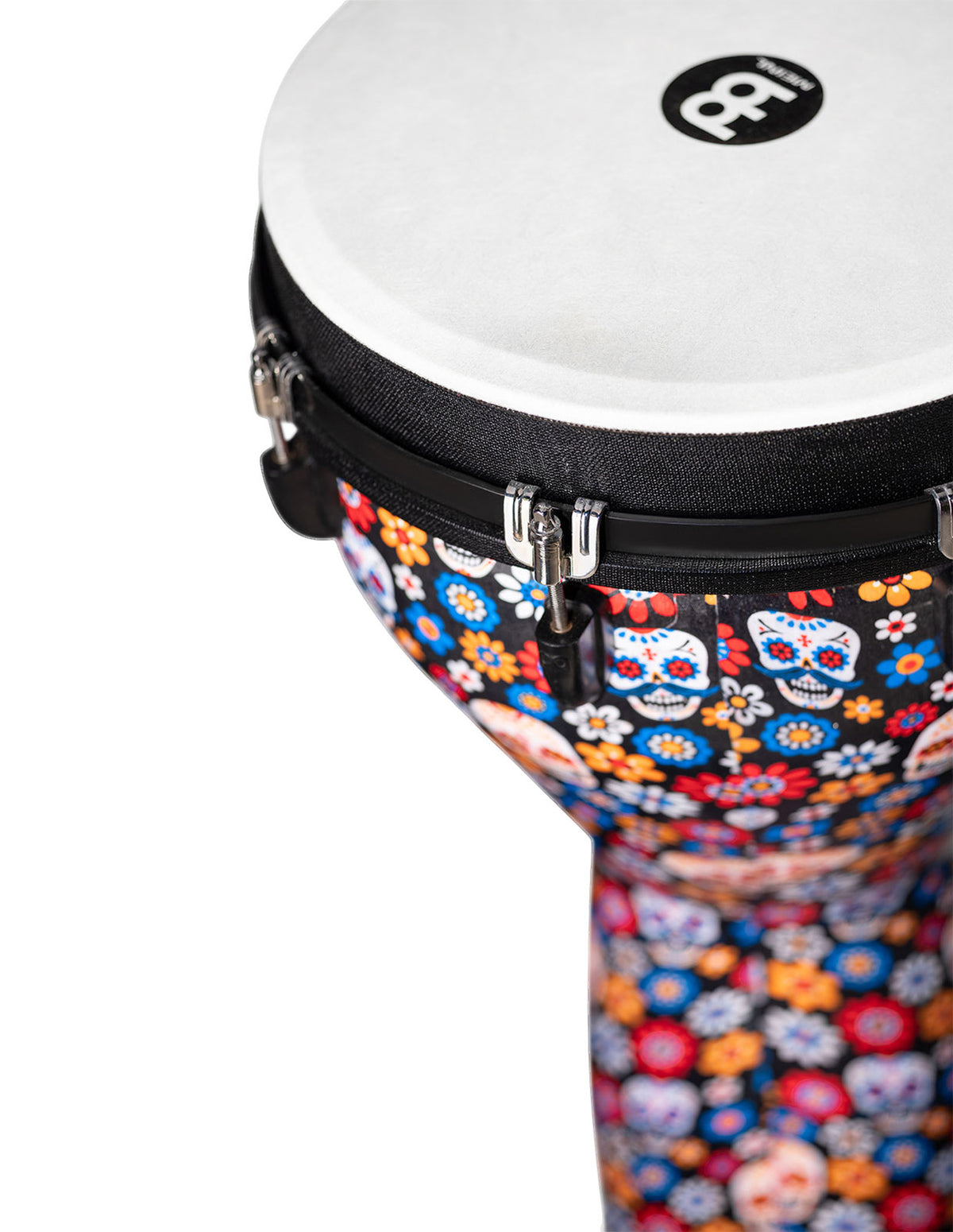 PERCUSSION 14" JUMBO DJEMBE DAY OF THE DEAD