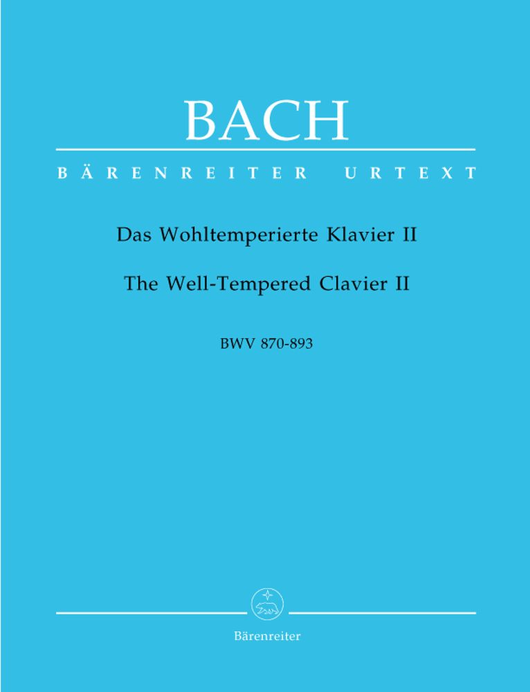 J.S. - Das Wohltemperierte Klavier Ii Bwv 870-893 - Clavecin