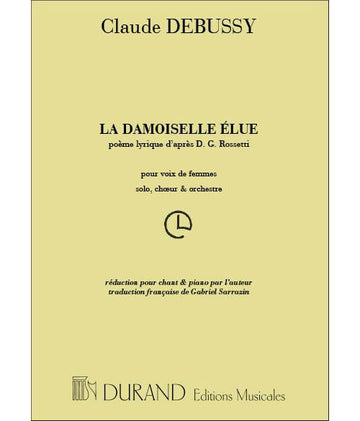 DEBUSSY C. - A DONZELA ELEITA - CANTO E PIANO