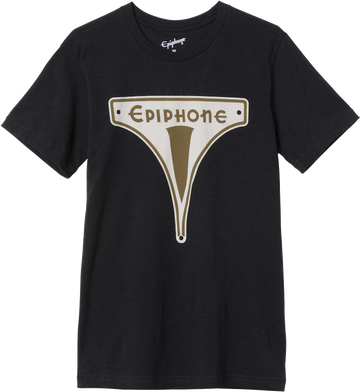 "L" T-shirt Lifestyle Vintage Badge preta