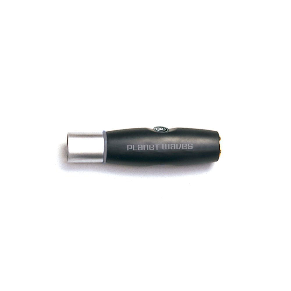 D'ADDARIO Adaptador balanceado de XLR macho para fêmea de 1/4 de polegada