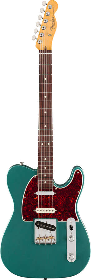 American Professional Classic Telecaster SSS RW Sherwood Green Metallic desbotado