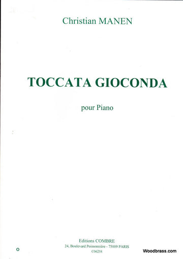 Manen Christian - Toccata Gioconda - Piano