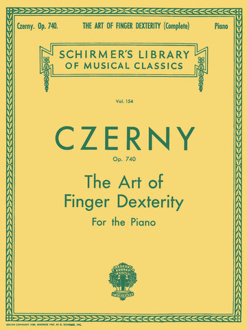 Art of Finger Dexterity Op. 740 (Complete)
