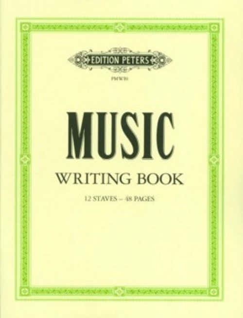 Caderno de Música 12 Pautas