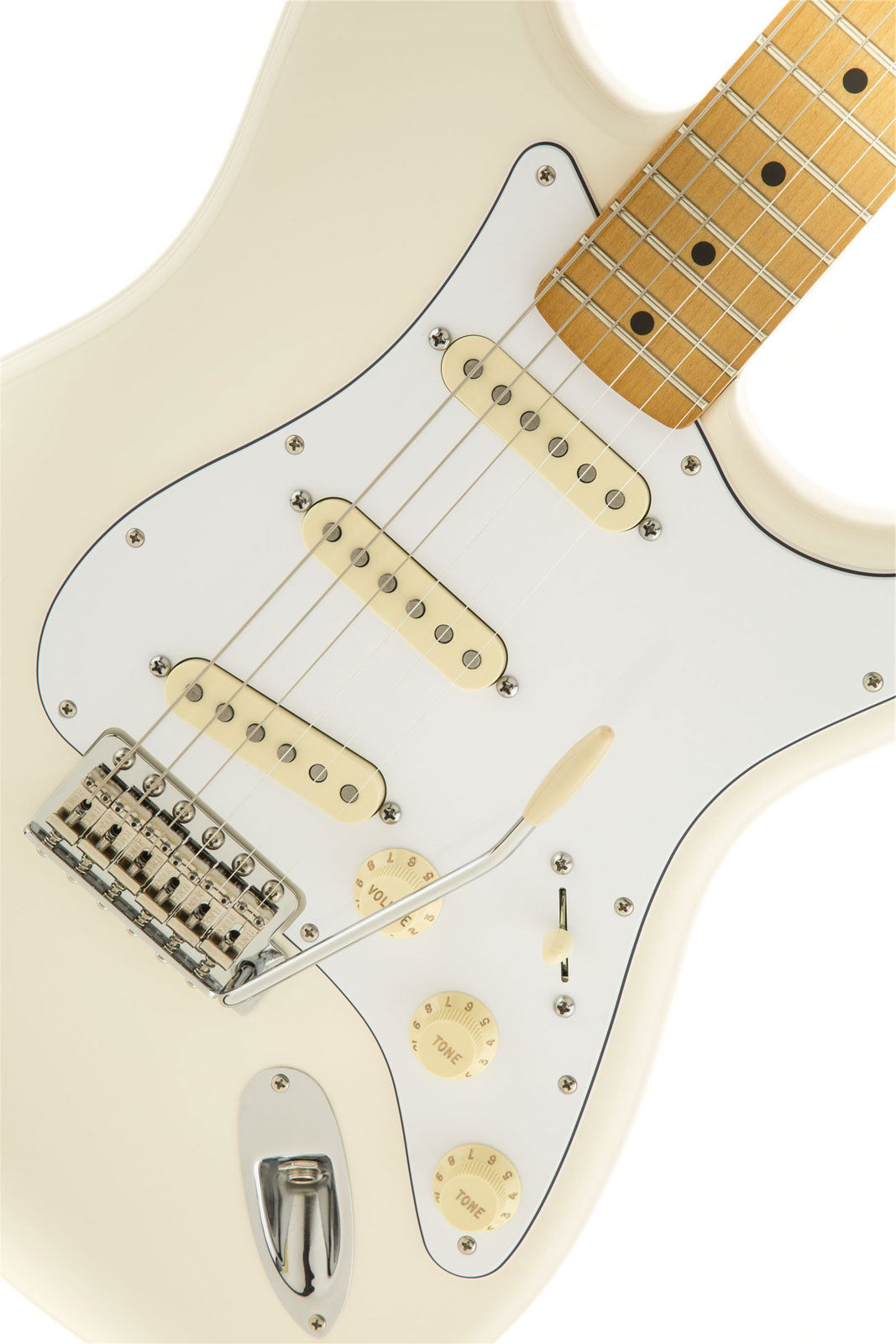 Stratocaster Signature Jimi Hendrix Mn Olympic White
