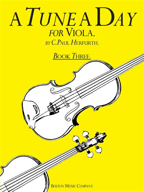 A Tune A Day For Viola Book Three Vla - Viola