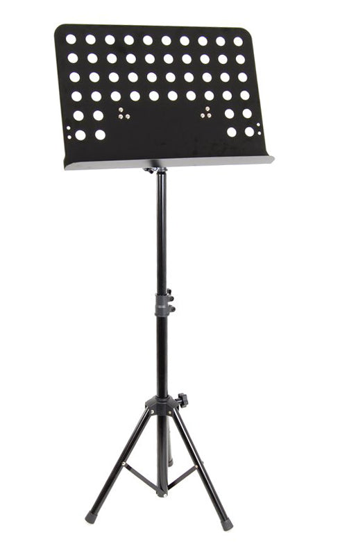 MU30 Estante de Partituras Preto Orquestra Bandeja