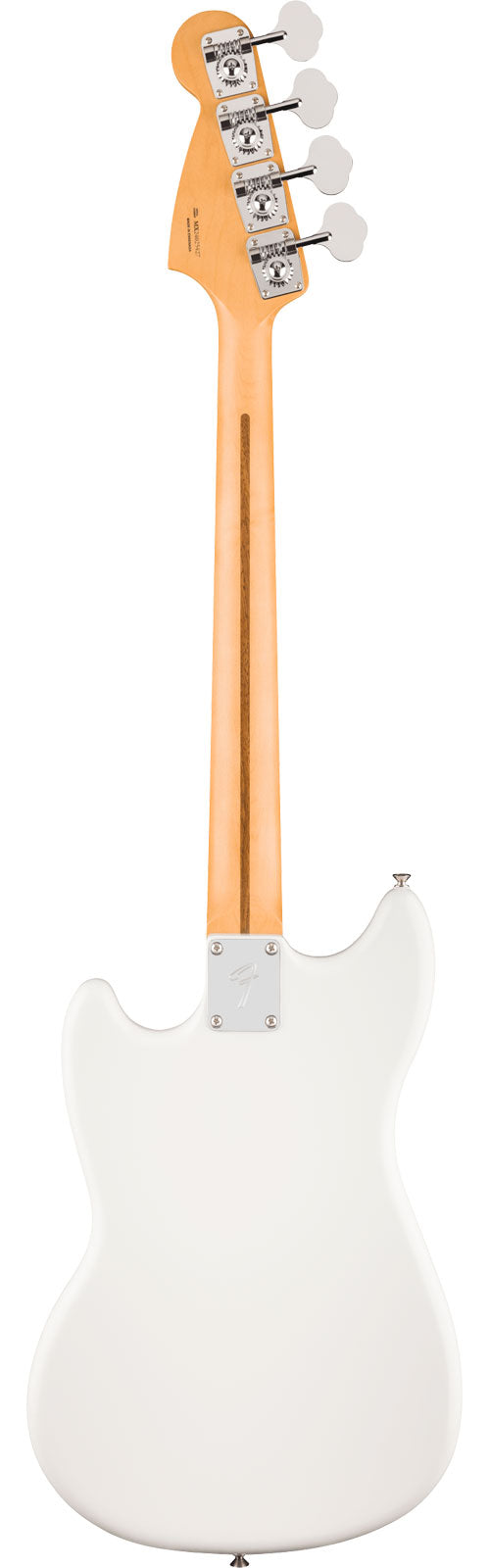Mustang Bass Pj Player II Mn Polar White