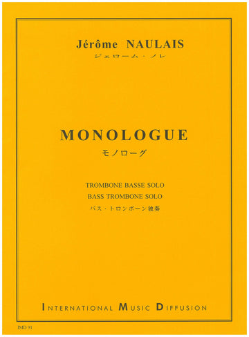 Naulais - Monologue - Tromb. Basse Solo