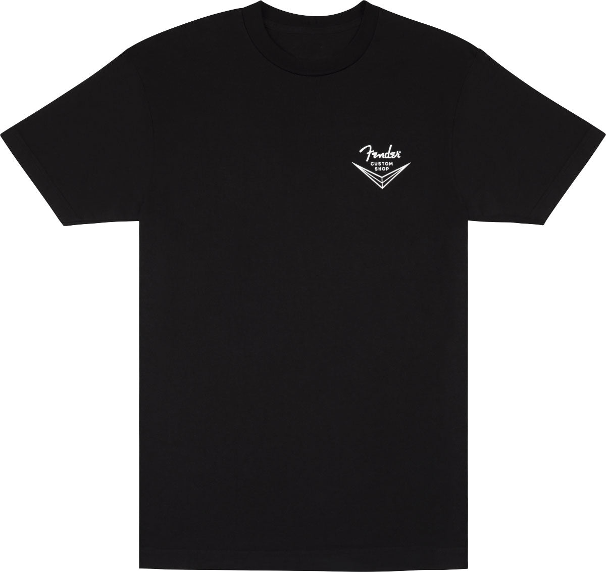 "L" T-Shirt Logo Fender Custom Shop Black