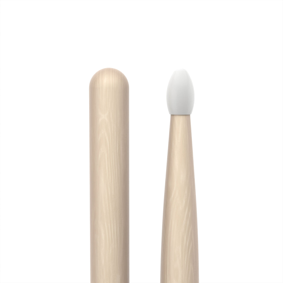 CLASSIC FORWARD 747 RAW HICKORY DRUMSTICK OVAL NYLON TIP
