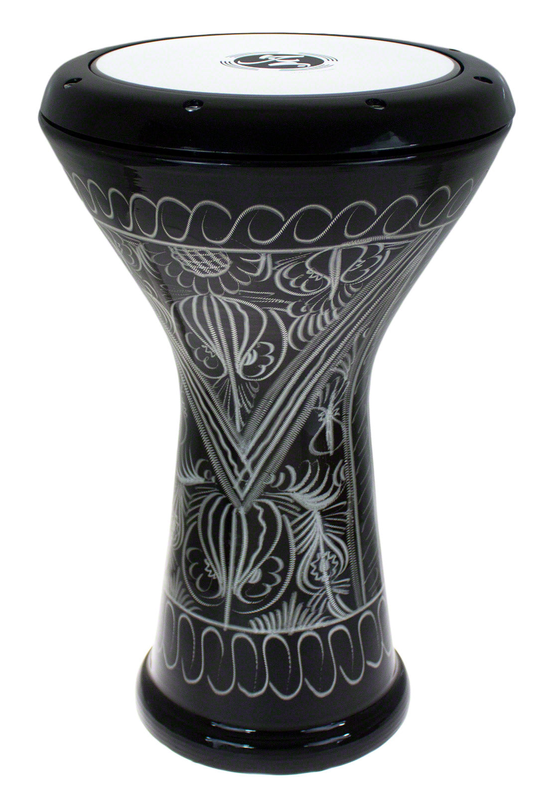 EA-E-BK1 - ALU DOUMBEK - ENGRAVED BLACK