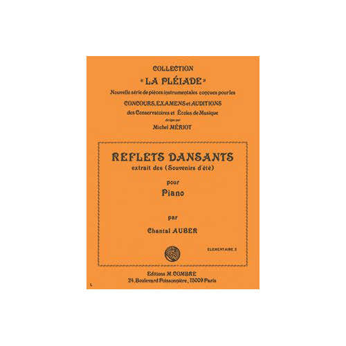 Auber - Reflets Dansants - Piano