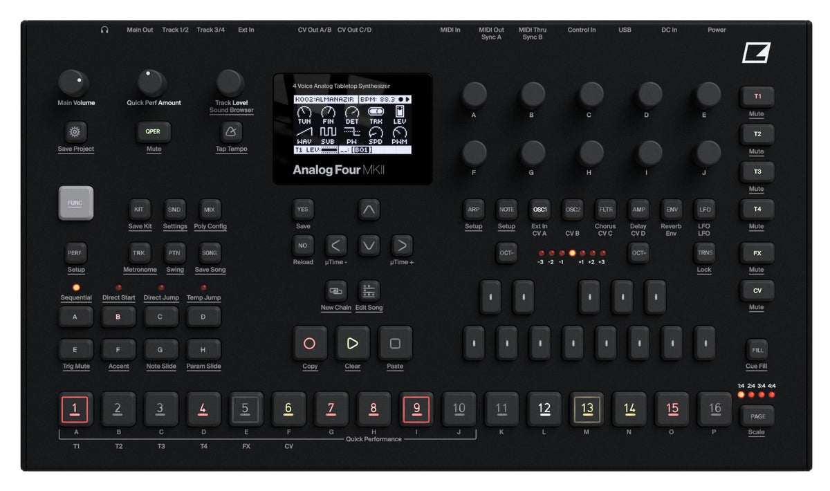ANALOG FOUR MK2 BLACK