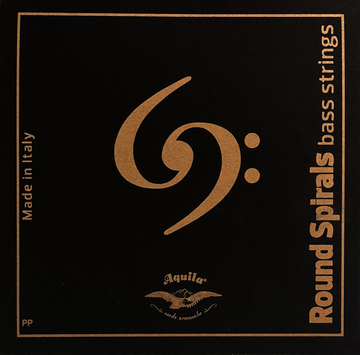 310U Set of 4 Round Spirals strings for short-scale bass