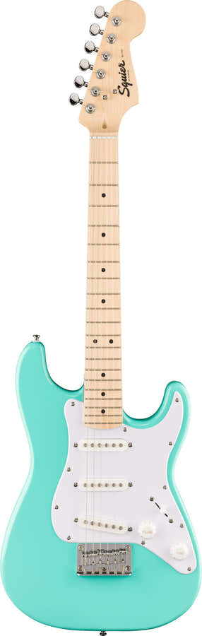 Stratocaster SSS Mini MN Verde espuma do mar
