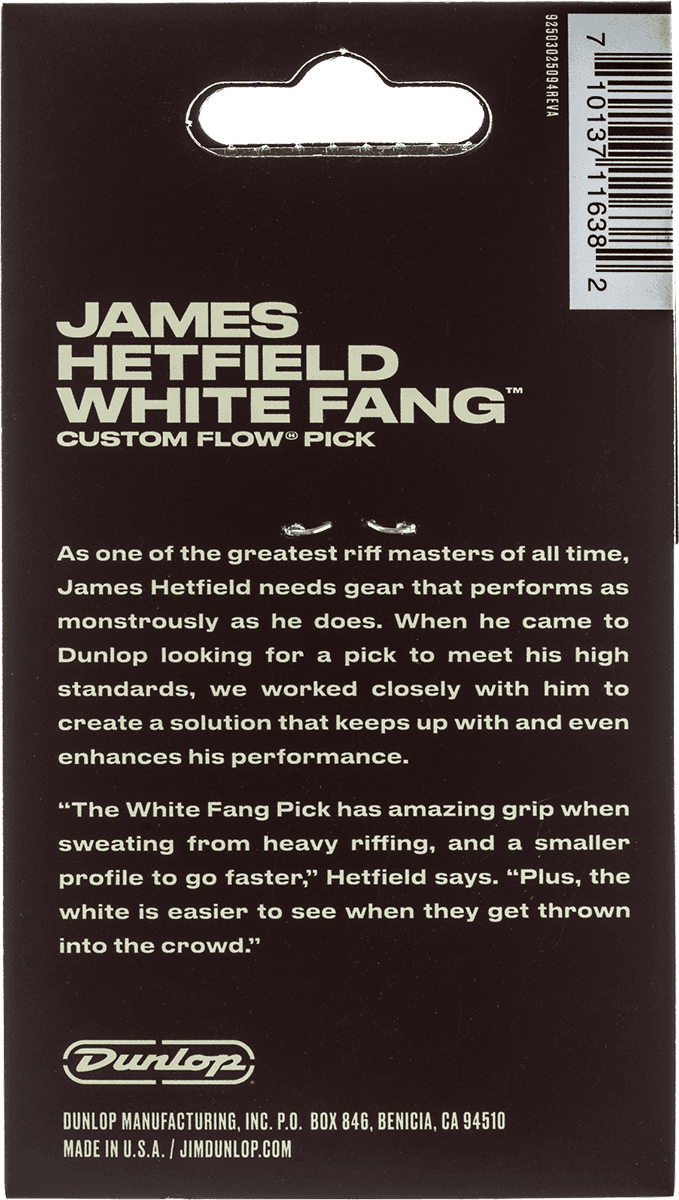 6 x 1,00mm White Fang