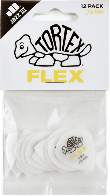 12 x 0,73mm Tortex Flex Jazz III