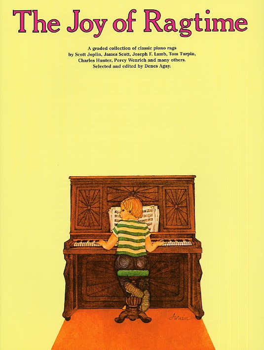 THE JOY OF RAGTIME - PIANO SOLO AND GUITAR
