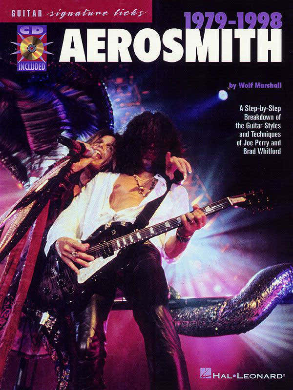 Aerosmith - Signature Licks + CD - 1979-1998 - Guitare Tab