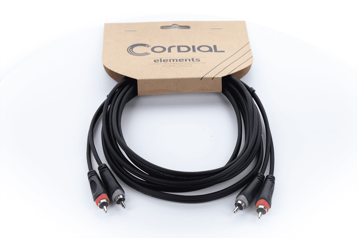 Cabo de Áudio Duplo RCA / RCA 3 M