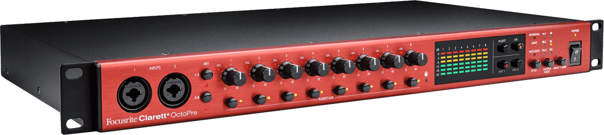 Focusrite Clarett+ Octopre