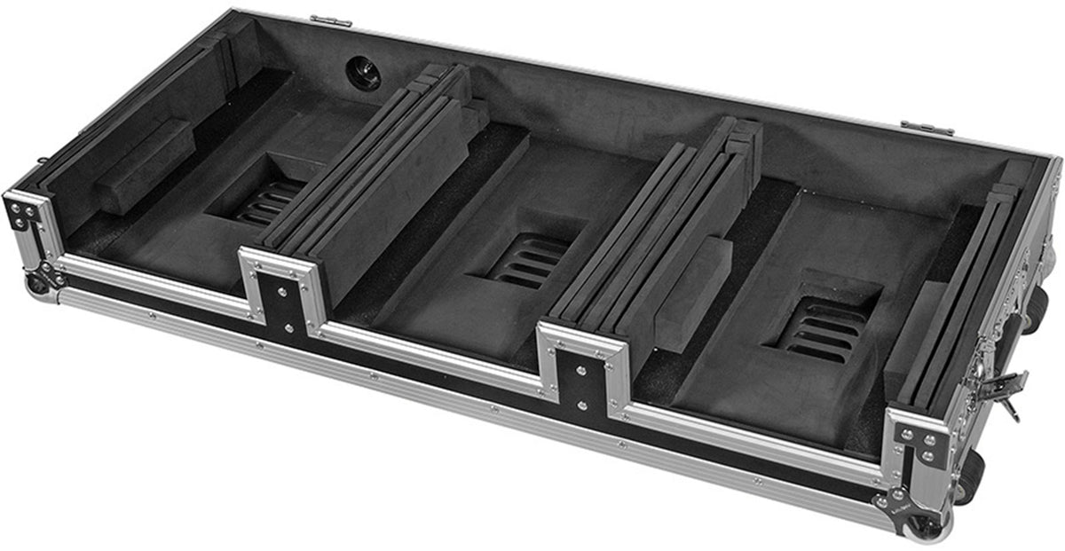 Flight Mesa de DJ CDJ-2000NXS2 / DJM-900 Prateado