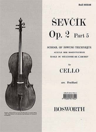 Sevcik - Op.2 Parte 5 - Escola de técnica de arco - Violoncelo