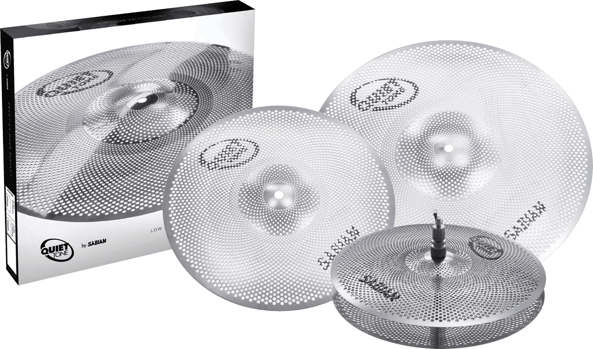 QTPC502 - PRATOS QUIET TONE SILENT CYMBALS 13 - 14 - 18"
