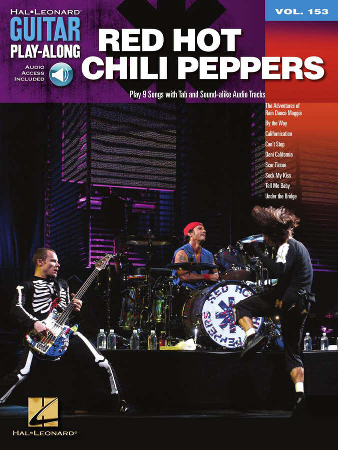 GUITAR PLAY ALONG VOLUME 153 - RED HOT CHILI PEPPERS + AUDIO EN LIGNE - GUITAR