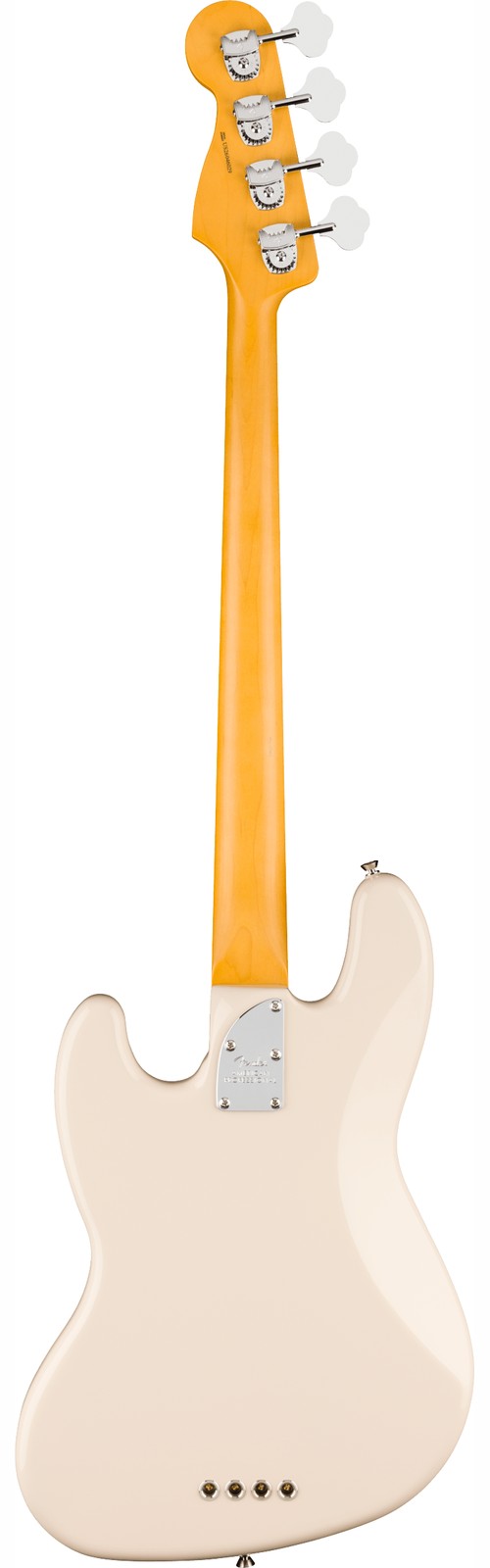Jazz Bass American Professional, MN Branco olímpico