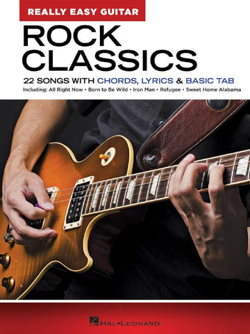 ROCK CLASSICS - REALLY EASY GUITAR SERIES