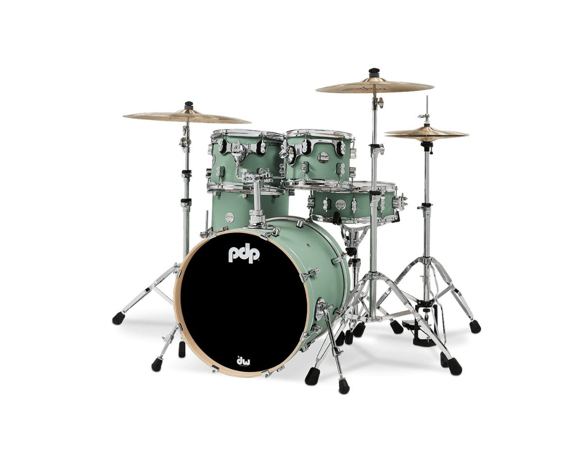 SHELL SET CONCEPT MAPLE FINISH PLY CM4 KIT 20" SATIN SEAFOAM PDCM20FNSF