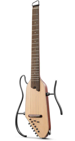 Donner HUSH-I Pro Travel Guitar Nat SP