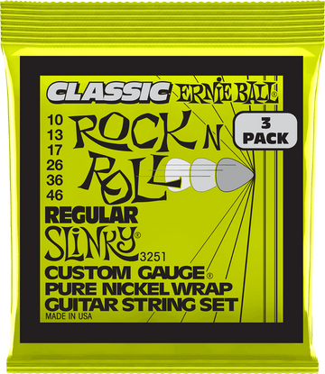 3251 Classic RNR Regular Slinky 10-46 Pack de 3