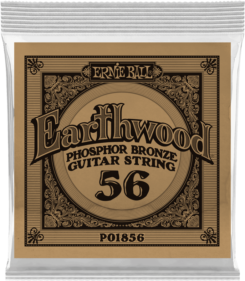 .056 EARTHWOOD PHOSPHOR BRONZE ACOUSTIC GUITAR STRINGS