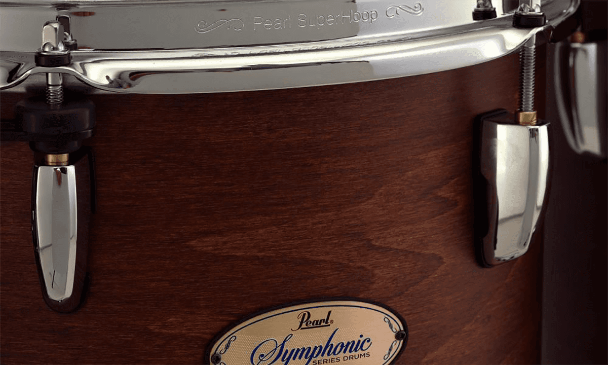 SYMPHONIC CONCERT TOM 12X10 AFRICAN MAHOGANY + OPTIMOUNT