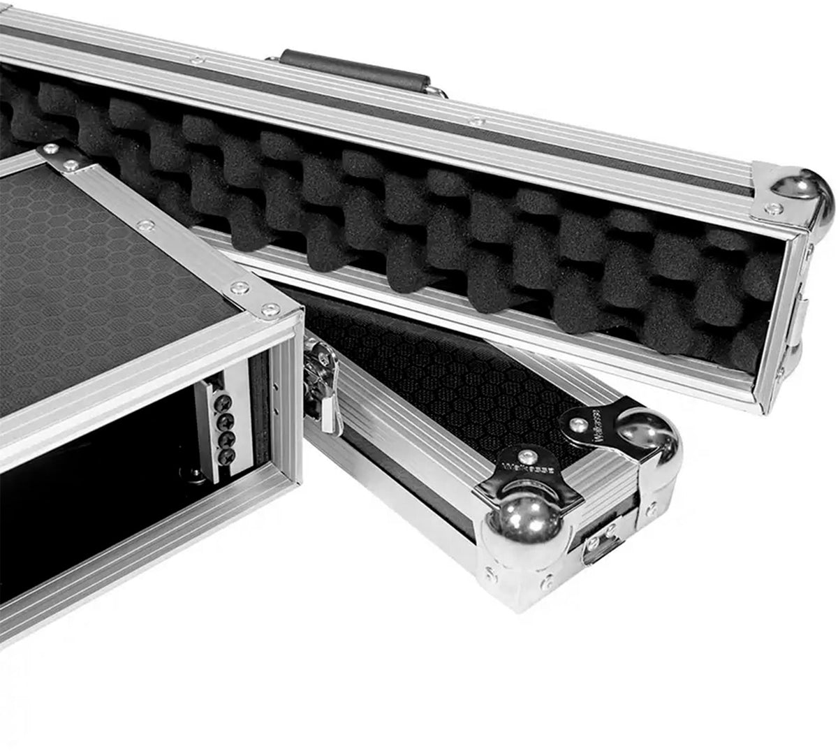 Rack 2U meio para microfones