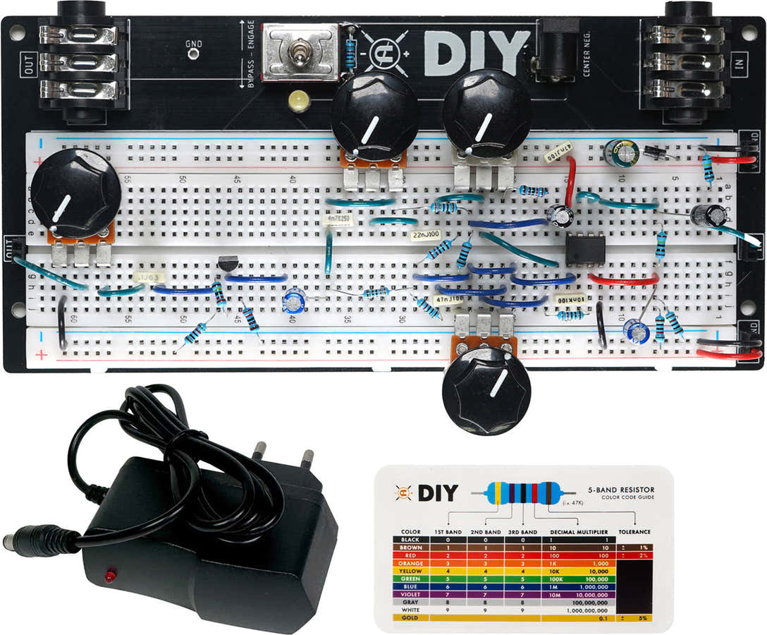 Conjunto de placa de ensaio Cir-Kit EQ de 3 bandas