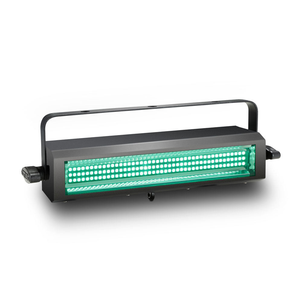 THUNDER WASH 100 RGB - PROJETOR 3 EM 1 (STROBE BLINDER WASH) 132 LEDS 0,2 W RGB