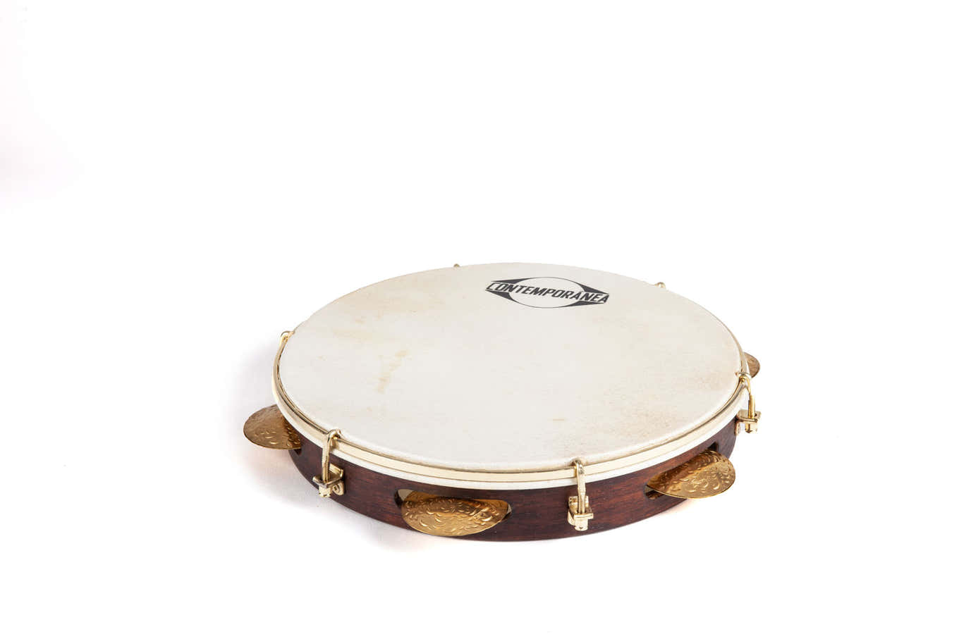 Pandeiro 10" wood Luthier - animal head - Pro