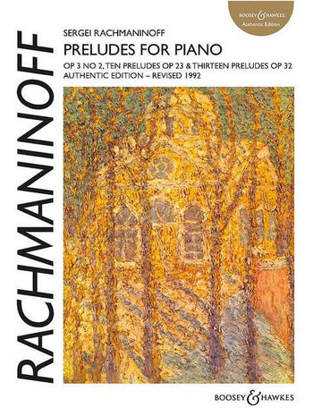 Rachmaninoff Serge - Preludes Pour Piano