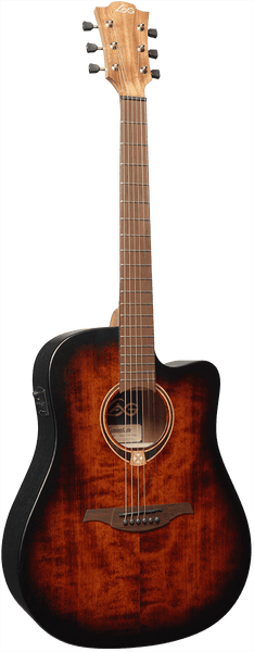 Tramontane T70DCE-B&B Dreadnought Ctw Preto & Castanho