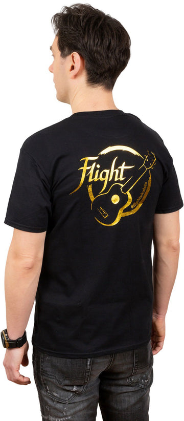 Golden Logo T-shirt - Homem (Grande)