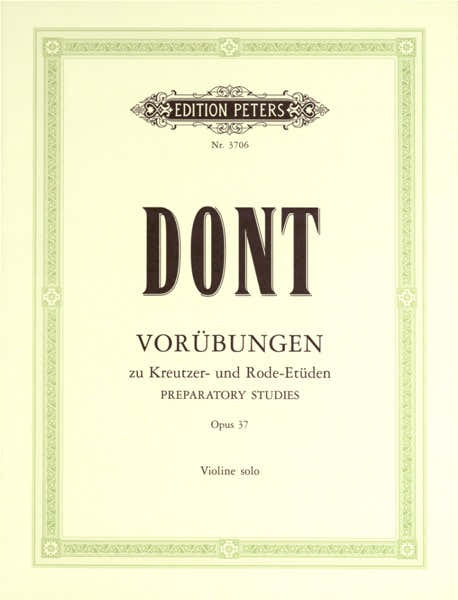 Dont Jacob - 24 Preparatory Exercises Op.37 - Violin