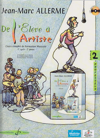 Allerme JEAN-marc - De L'eleve A L'artiste Volume 2 - Livre Du Professeur