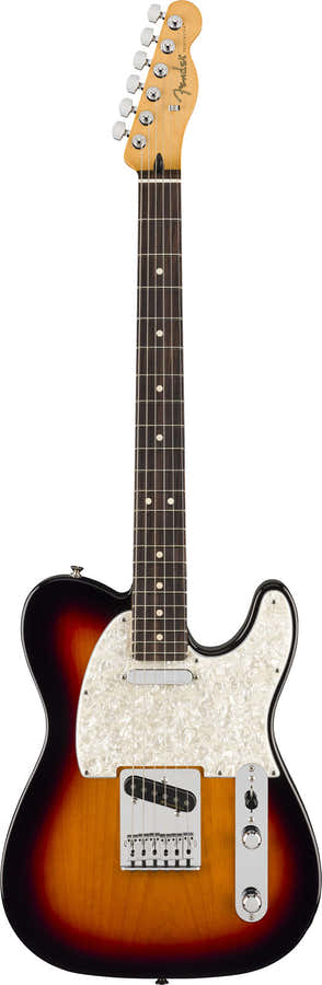 Telecaster Player II Modified RW Sunburst de 3 tons